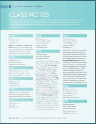 Class Notes: Fall/Winter 2019