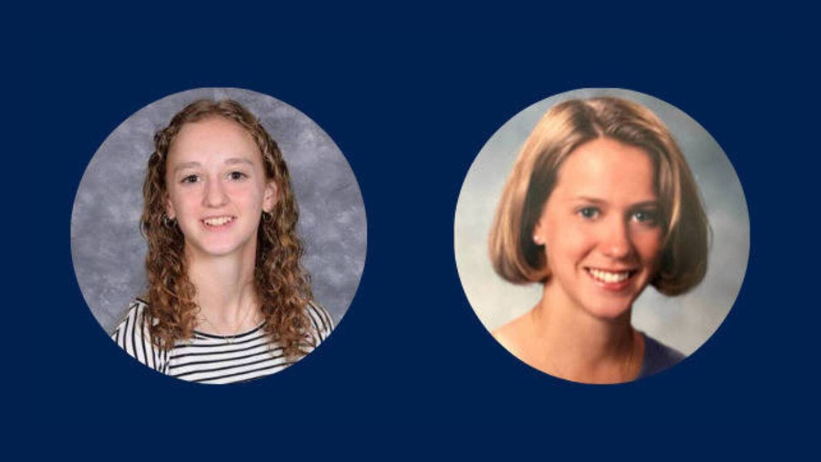 Katie Knapik '95 and her daughter, Grace '25