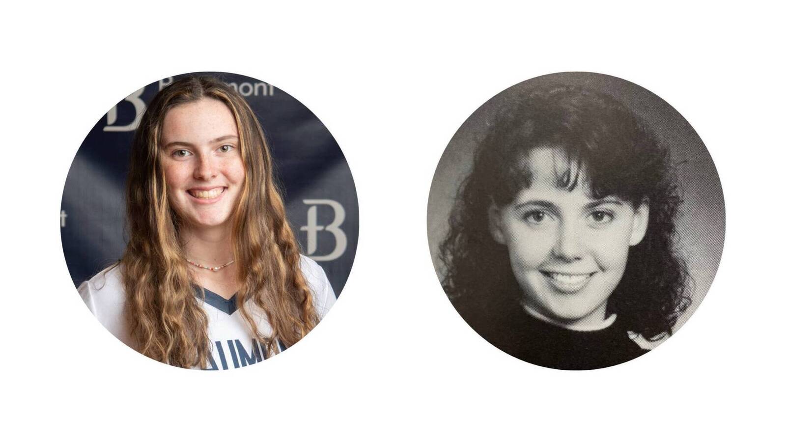 Ann Cook Van de Walle ’90 and her daughter, Quinnie ’24